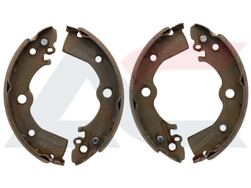 ATE551BS rear brake shoes for Nissan Sentra and Sabre N14
