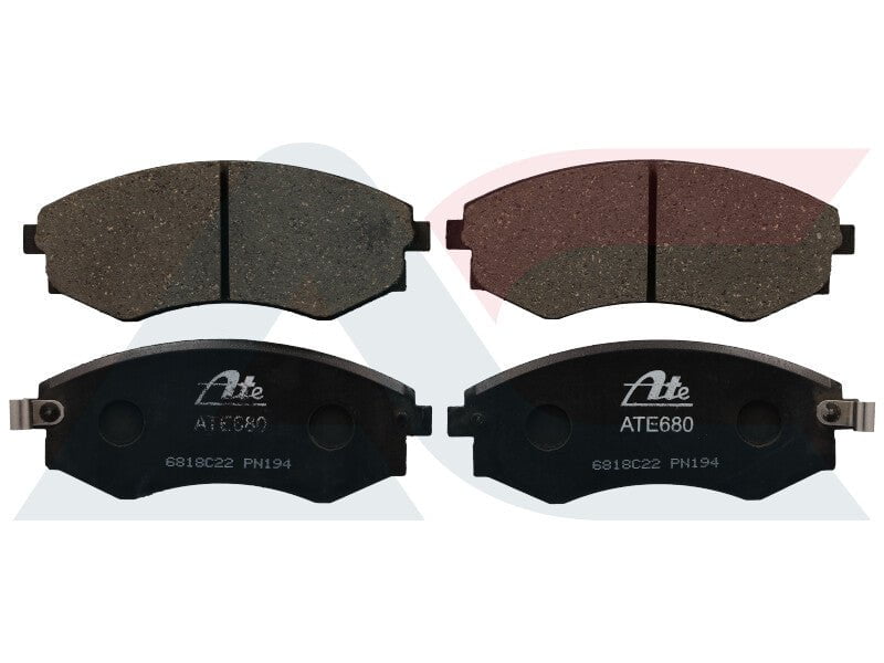 ATE680 Front Brake Pads for Subaru, Hyundai, Toyota 86, SsangYong
