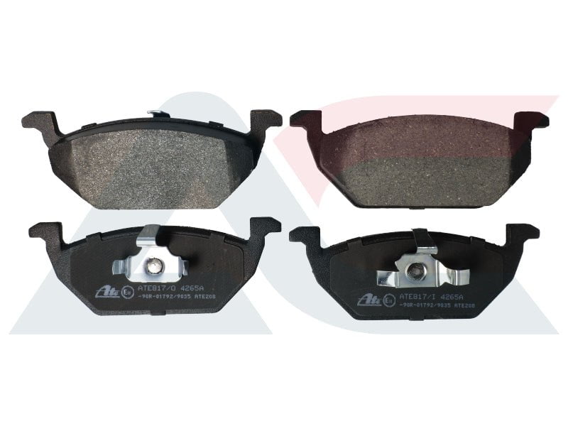ATE817 front brake pads for VW Polo, Golf, Audi A3, Seat Ibiza