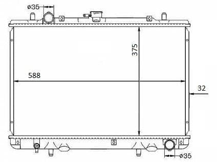 Irediyetha ye-Mitsubishi Colt 2500D / 2500TD – 4D56 / 4D56T – 4x2 / 4x4 – Manual – With noma Ngaphandle kwe-A/C – 1997–1999