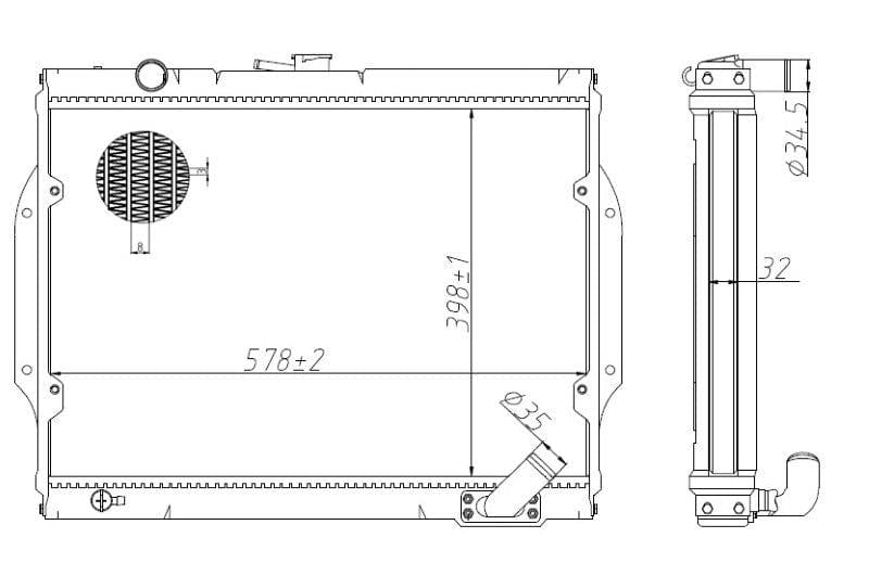 Irediyetha ye-Mitsubishi Colt 2500D / 2500TD – 4D56, 4D56T – 4x2 / 4x4 – Manual – 1995–1999