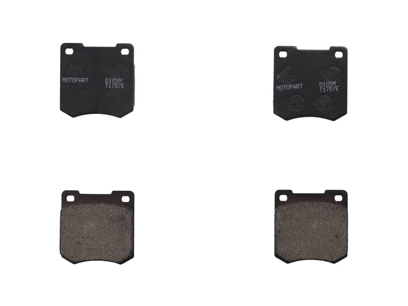 Amabhuleki Pads Chev Firenza Colt Dodge Cortina Nissan 140Y Toyota Corolla (SET) (D105M)