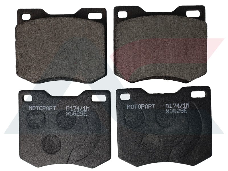 Brake Pads Chev 1900,2500,Ascona,Chevair,Commodore,Valiant,Colt,Galant,Capri,Escort D174-1M -Modern Auto Parts