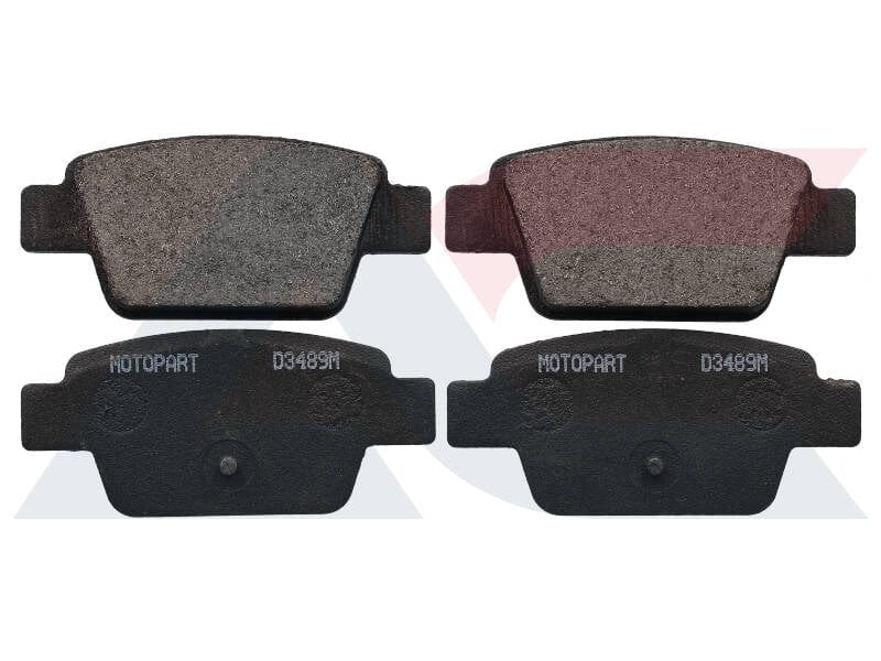 Brake Pads Alfa Mito,Fiat Bravo,Multipla,Stilo,Mahindra Xuv D3489M -Modern Auto Parts