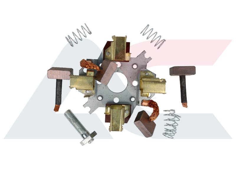 I-Starter Brush Holder 24V JE Direct Drive With Earth Post Mercedes-Benz Actros Travego Bell B40 (BHS1033)
