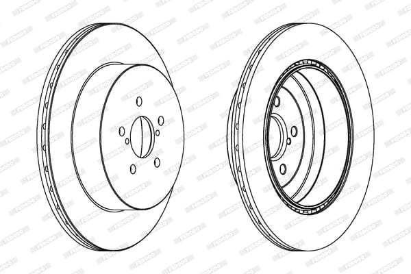 I-Brake Disc (SINGLE) i-Subaru WRX (Ezihlukahlukene) - Emuva 316MM 