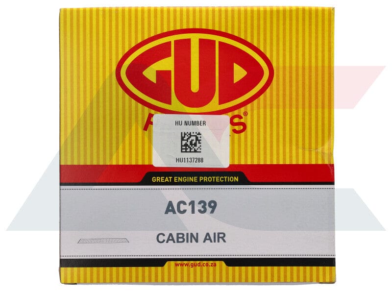 BMW X3 X4 Cabin Air Filter F25 F26 2010–2018 AC139GUD