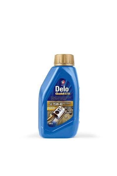 Caltex Delo Gold Ultra 15W-40 500ml API CI-4 CH-4 SL Diesel Engine Oil South Africa 500574OIE