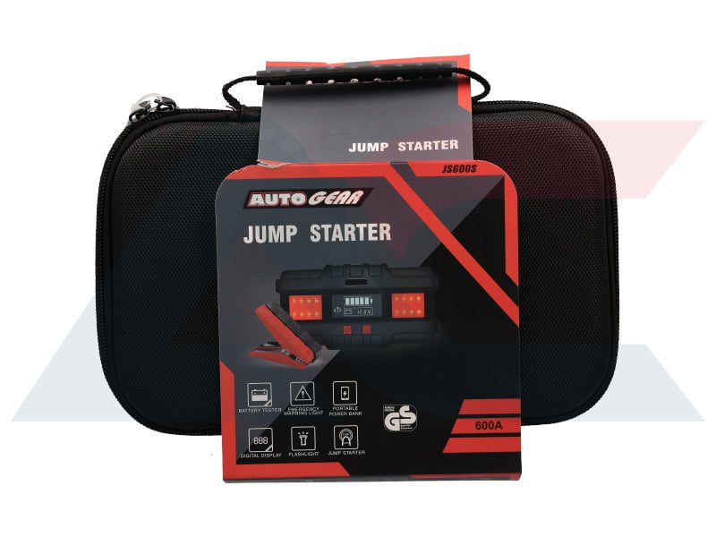 Jump Starter 12V – 600A Battery Booster with Power Bank & Tester (JS600L)
