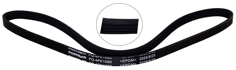 Micro V-Belt Hyundai H100 (HR) 2.5 TD (4D56-T)(11-12), Kia Karens (FC, FJ) 1.8i (TB)(00-06) (PQ-4PK1060)