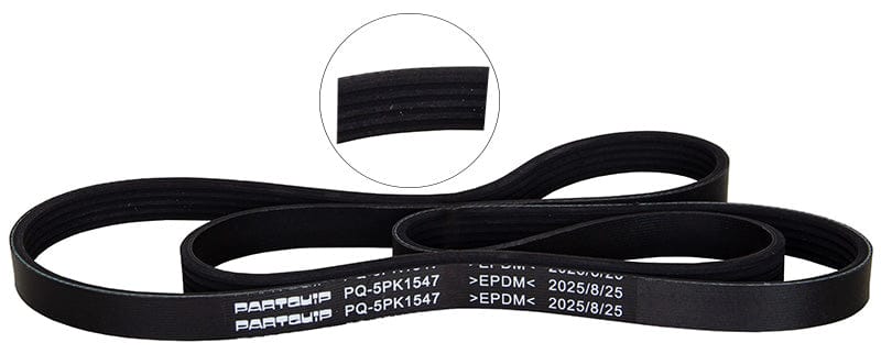 Micro V-Belt Opel Astra H (A04) 1.6, 1.8(04-11), Corsa D (S07) 1.6(08-15), Suzuki Grand Vitara 2.0 (99-05) (PQ-5PK1547)