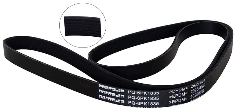 I-Micro V-Belt Toyota Corolla (E12) 1.4 VVT-I (4ZZ-FE)(02-08), 1.6 VVT-i (3ZZ-FE)(02-08), 1.8 (1ZZ-FE)(02-08) (PQ-6PK1835)