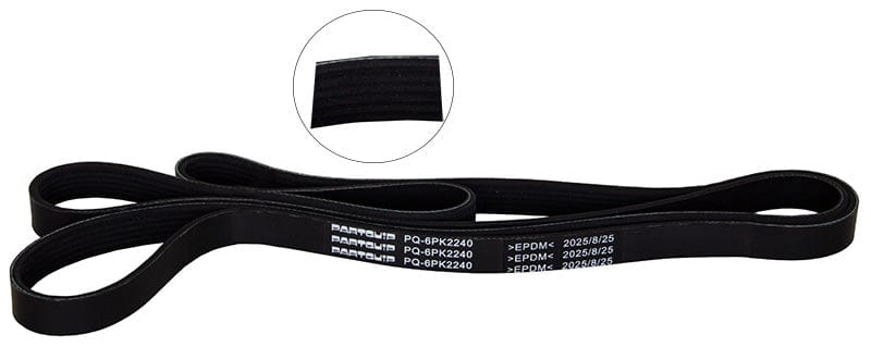 Micro V-Belt Mazda 6 (GH) 2.0 (07-13), Mercedes-Benz E-Class (W211)(02-08), Toyota Land Cruiser 100 4.7(02-08) (PQ-6PK2240)