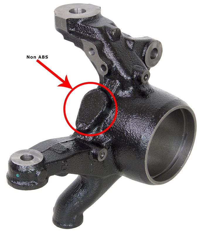 Buy Steering Knuckle Toyota Hilux 2.0 1Tr-Fe, 2.5 D-4D 2Kd-Ftv, 2