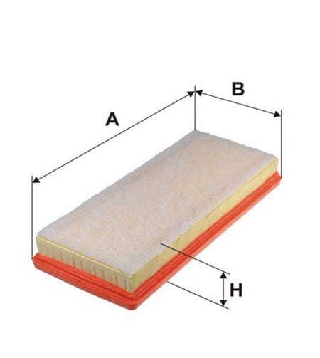 Air filter for Smart Fortwo 1.0T M132.930 South Africa WA9632