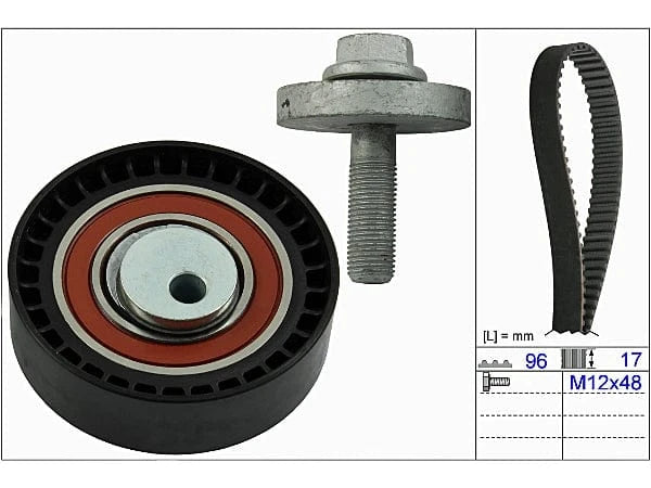 Timing Belt Kit for Nissan NP200 1.5dCi / 1.6 & Renault Sandero, Logan, Kangoo – 530 0604 10