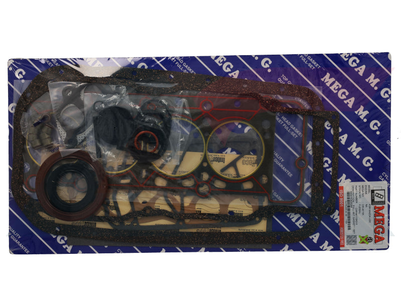 Packaged full engine gasket set for Mazda B1600 NA engine (1971–1980) by MEGA M.G.