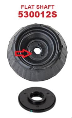 Hyundai Grand i10 i20 Atos Front Strut Mount with Bearing AC3 BC3 BA AH2 FLAT SHAFT