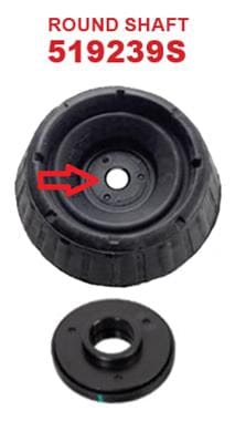 Hyundai Grand i10 i20 Atos Front Strut Mount with Bearing AC3 BC3 BA AH2 ROUND SHAFT