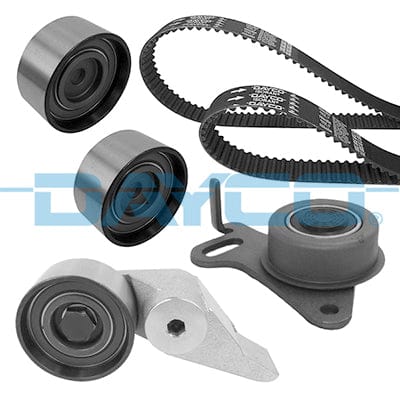 Mitsubishi L200 Triton Pajero Sport Hyundai H1 H100 K2500 timing belt kit options for 4D56 D4BB D4BF angled view KTB400-KTB738