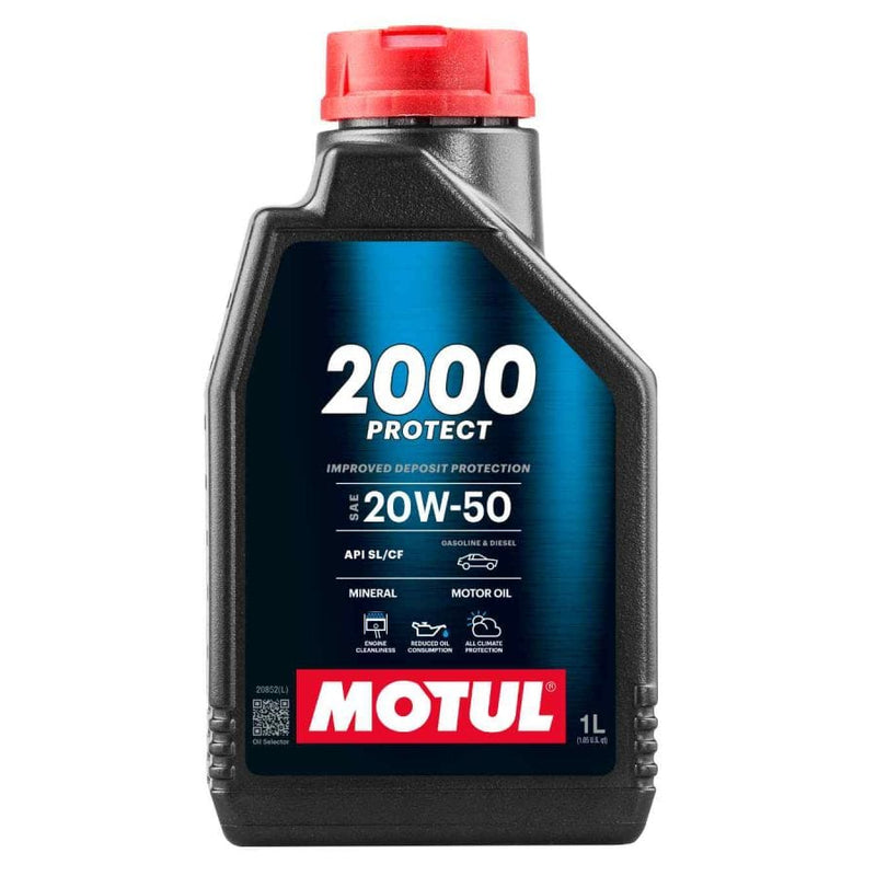 Motul 2000 Protect 20W-50 1L engine oil for petrol and diesel engines 113165