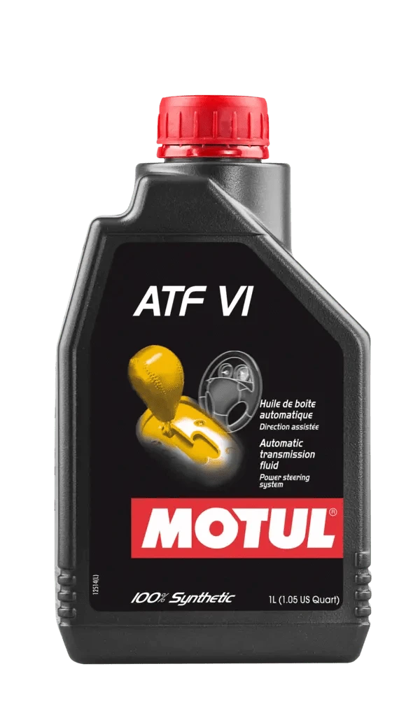 Motul ATF VI 1L Dexron VI automatic transmission fluid - front view 105774
ZF8HP