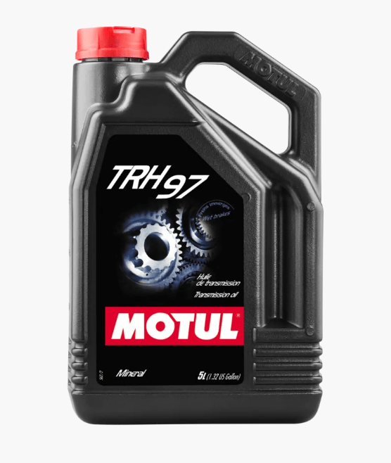 Motul TRH 97 5L transmission oil for wet brakes and hydraulic lifter systems 100189