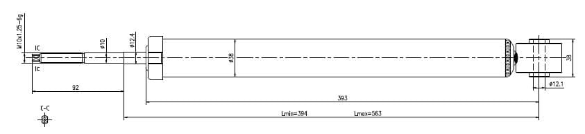 Rear Shock Absorber Left or Right for Toyota Rumion VVT and Suzuki Ertiga VVT 1.5 K15B 2019- - 9131834