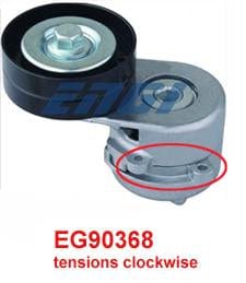 Micro-V belt tensioner for Jeep Grand Cherokee 2.5 CRD ENJ engine – South Africa fitment EG90648