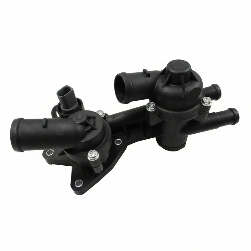 Thermostat Housing angled view for Audi A1 - MAP-100045