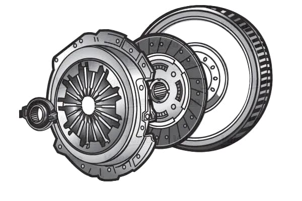 VW Jetta Mk5 Golf VI 1.6 TDI solid flywheel clutch kit 835208

