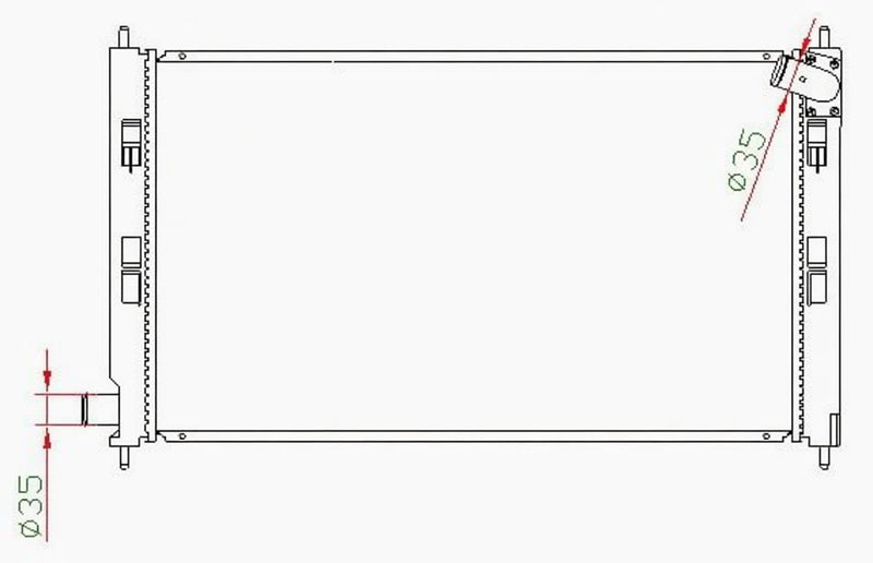 Radiator for Mitsubishi ASX - MAP-100354