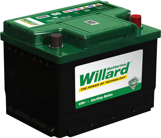 Willard Sealed Maintenance Free Battery 12V 65Ah - 649Willard

