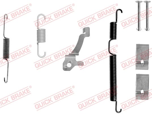 I-Accessory Kit Brake Shoe Left Side Hyundai Getz,I10,I20 Fsb4047/ATE1052Bs (105-0017X-1L)