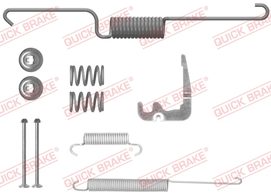 Accessory Kit Brake Shoe 801/ATE1009 Vw Amarok Left (105-0026X-1L)