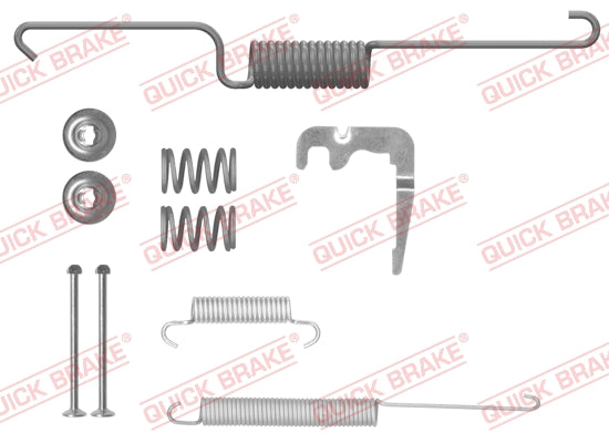 Accessory Kit Brake Shoe 801/ATE1009 Vw Amarok Right (105-0026X-1R)