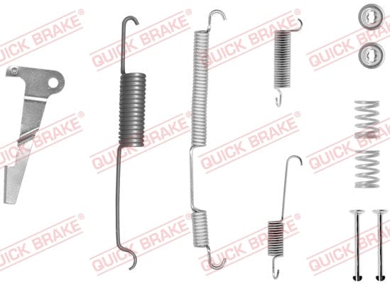 Accessory Kit Brake Shoe 604 Shoe Left Mitsubishi Rodeo,Isuzu Kb (105-0062X-1L)