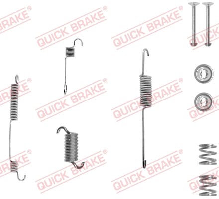 I-Accessory Kit Brake Shoe 711 Shoe Right Ford Escort, Nissan Langley, Renault 11 (105-0599-1R)