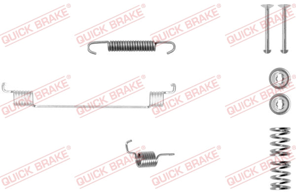 Accessory Kit Brake Shoe Right Side Datsun Go+, Fiat Punto,Peugeot 206 (105-0672-1R)