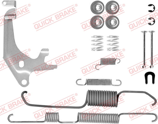 Accessory Kit Brake Shoe 603/509 Shoe Left Toyota Dyna,Land Cruisr,Prado (105-0730X-1L)