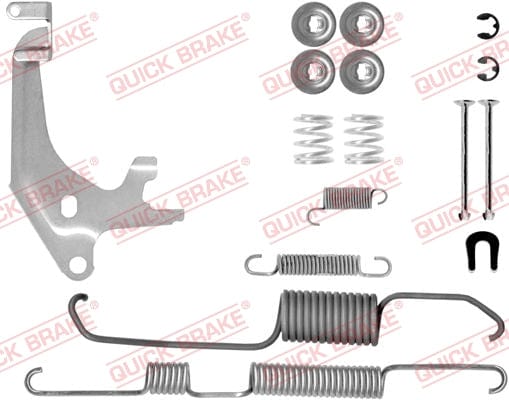I-Accessory Kit Brake Shoe 603/509 Shoe Left Toyota Dyna,Land Cruisr,Prado (105-0730X-1L)