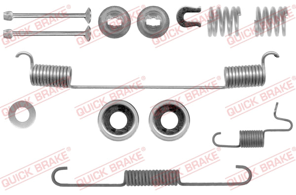 Accessory Kit Brake Shoe 680 Shoe Nissan Hardbody,Navara,Np300,Nv350 (105-0818-1)