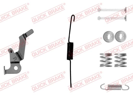 I-Accessory Kit Brake Shoe 672 Shoe Right Toyota Yaris (105-0879X-1R)