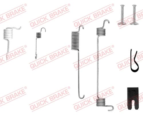 Toebehore-stel Remskoen 566 Skoen Links Ford Escort Vi, Mazda Rustler (105-1903-1L)