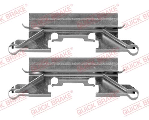 Toebehore-stel Remblokkies Nissan Nv200 (109-0002R-1)