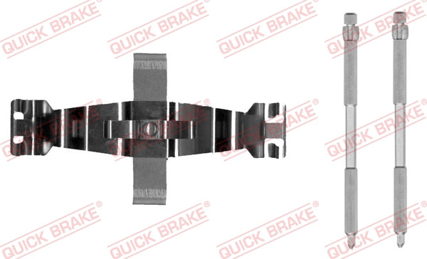 Accessory Kit Brake Pads Audi A6/A7/Q5/Porsche Macan (109-0022-1)