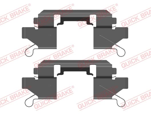 I-accessory Kit Brake Pads Nissan Navara Ii (109-0111R-1)