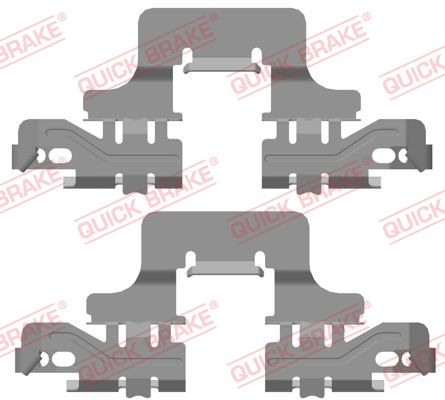 Accessory Kit Brake Pads Audi A5/A7/Q5 (109-0128R-1)