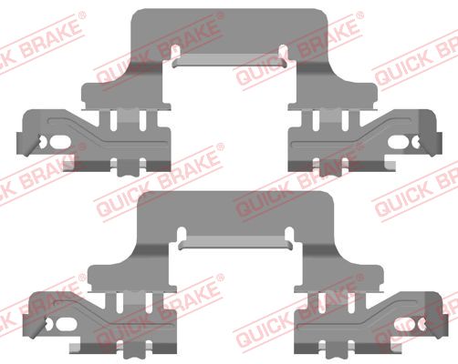 Accessory Kit Brake Pads Audi A5/A7/Q5 (109-0129R-1)