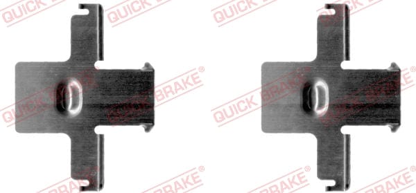 Toebehore-stel Remblokkies FDB643 (109-1157-1)